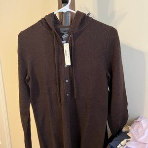Jcrew cashmere hoodie new with tag